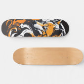 Wolf, Abstrakte Kunst. Skateboard (Horizontal)