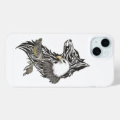 Wolf, Adler, Schildkröte, Holzschwanz, Tierführer Case-Mate iPhone Hülle (Rückseite (Horizontal))