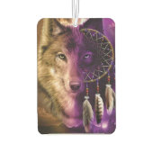 Wolf and Dream Catcher Autolufterfrischer (Rückseite)