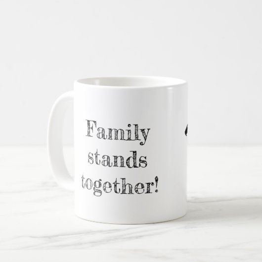 Wolf and raven kaffeetasse (Vorderseite Links)