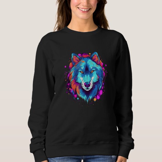 Wolf And Wolves Men Women Kids 25 Sweatshirt (Vorderseite)