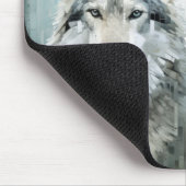 Wolf Animal Art Decor Paint Mosaic Mousepad (Ecke)