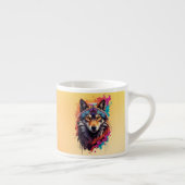 Wolf Animal Logo Design-87694 Espressotasse (Rechts)