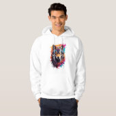 Wolf Animal Logo Design-87694 Hoodie (Vorne ganz)