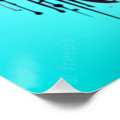 Wolf Animal Logo Design-87694 Poster (Ecke)