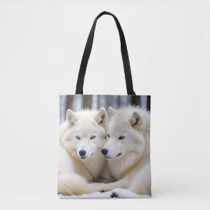 Wolf Animal Nature Wildlife Zuneigung Gekümmert Tasche