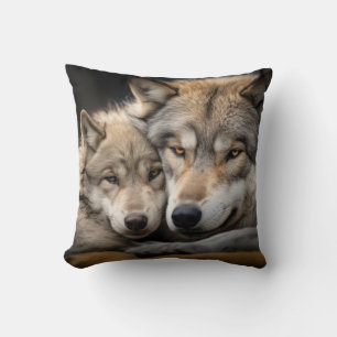 Wolf Animal Wild Beauty Freedom Wilderness Art Kissen