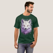 Wolf Anime-Junge T-Shirt (Vorne ganz)