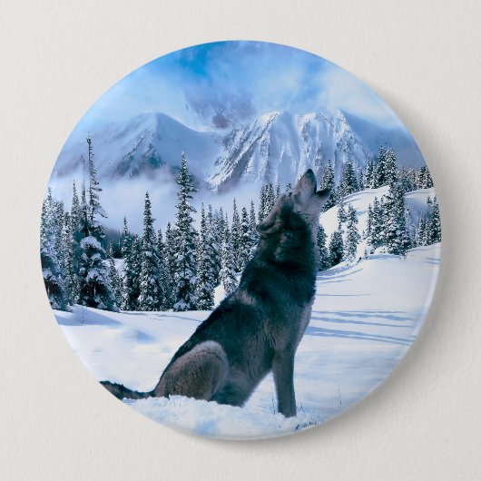 Wolf-Anruf Button (Vorderseite)