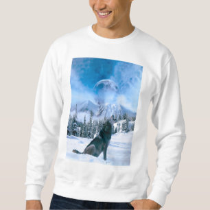 Wolf-Anruf Sweatshirt