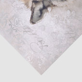 Wolf-Aquarell Seidenpapier (Detail)