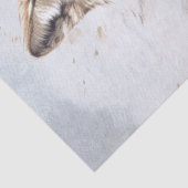 Wolf-Aquarell Seidenpapier (Detail)
