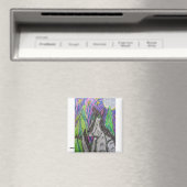 Wolf art 1 magnet (In Situ (Geschirrspüler))