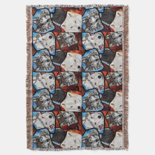 WOLF ART DECKE (Vorderseite Vertikal)