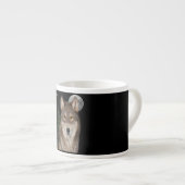 Wolf Art Espressotasse (Vorderseite Rechts)