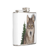 Wolf Art Flachmann (Rechts)