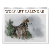 Wolf Art Kalender (Titelbild)
