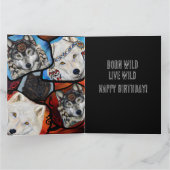 WOLF ART KARTE (Innenseite)