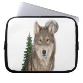 Wolf Art Laptopschutzhülle (Vorderseite)