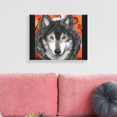 Wolf Art Leinwanddruck (Insitu (Wohnzimmer))