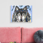 Wolf Art Leinwanddruck (Insitu (Wohnzimmer))