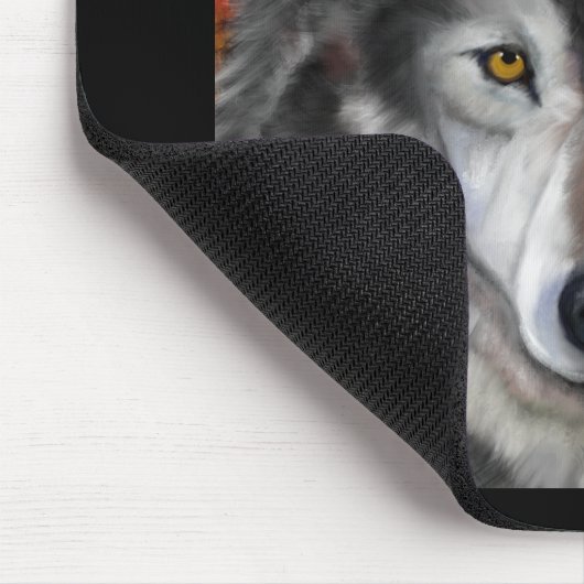 Wolf Art Mousepad (Ecke)
