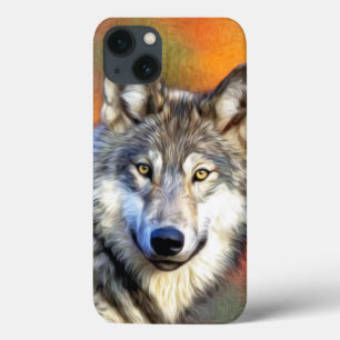 Wolf Art Painting Image Case-Mate iPhone Hülle