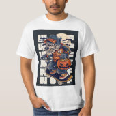 Wolf Art Poster. T-Shirt (Vorderseite)