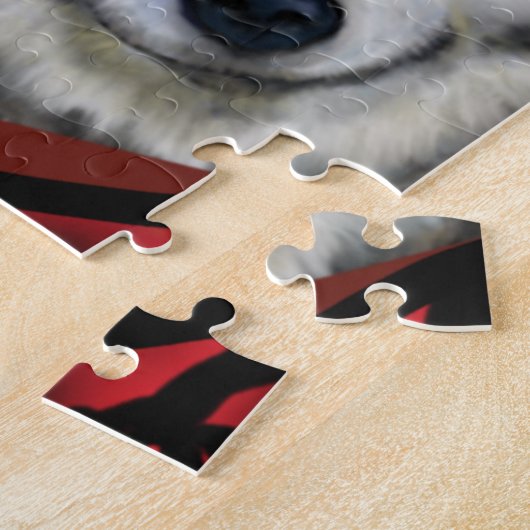 WOLF ART PUZZLE (Seite)