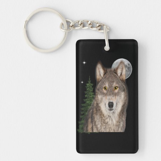 Wolf Art Schlüsselanhänger (Vorderseite)