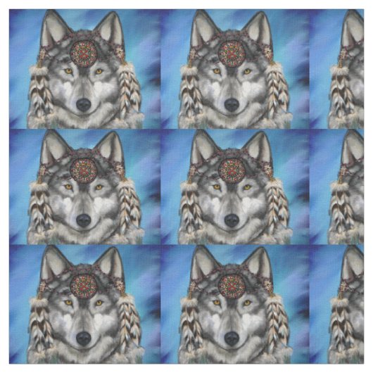 WOLF ART STOFF (Muster)