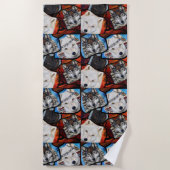 WOLF ART STRANDTUCH (Vorderseite)