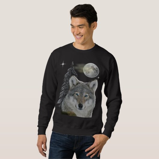 Wolf Art Sweatshirt (Vorne ganz)