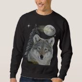 Wolf Art Sweatshirt (Vorderseite)
