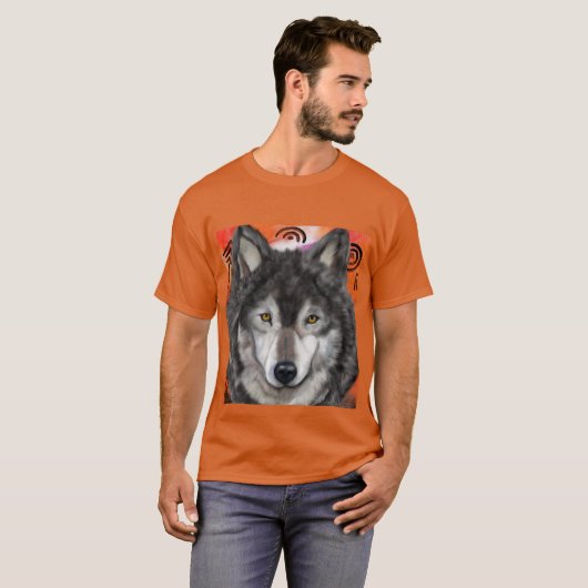Wolf Art T-Shirt (Vorne ganz)