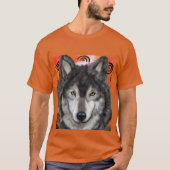 Wolf Art T-Shirt (Vorderseite)