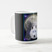 Wolf Art Tasse (Vorderseite Links)