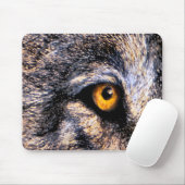 Wolf-Auge Mousepad (Mit Mouse)