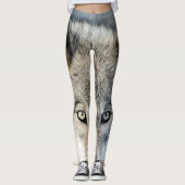 Wolf-Augen Leggings (Vorderseite)