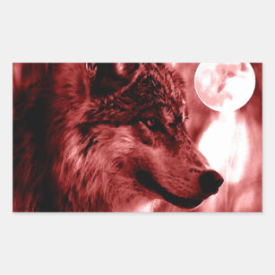 Augen Wolf Aufkleber Zazzle De