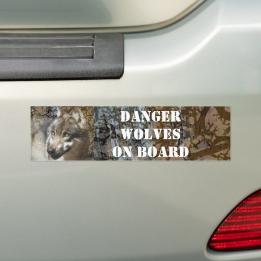 Wolf Autoaufkleber (Auf Auto)