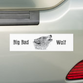 Wolf Autoaufkleber (Auf Auto)