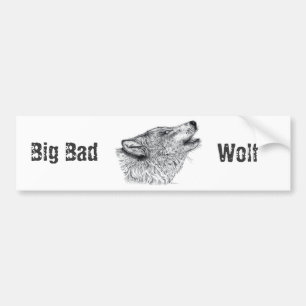Wolf Autoaufkleber