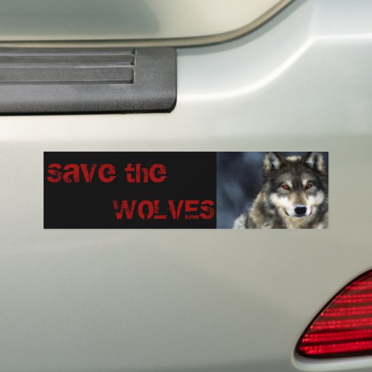 Wolf Autoaufkleber (Auf Auto)