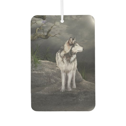 Wolf Autolufterfrischer (Vorderseite)