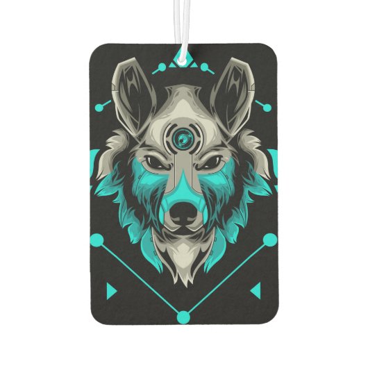 Wolf Autolufterfrischer (Rückseite)