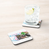 Wolf autumn joy getränkeuntersetzer (Rechte Seite)