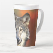 "Wolf Aware" Milchtasse (Rechte Ecke)