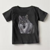 Wolf Baby T-shirt (Vorderseite)