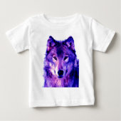 Wolf Baby T-shirt (Vorderseite)